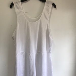 Soft whole white slip. No lace.